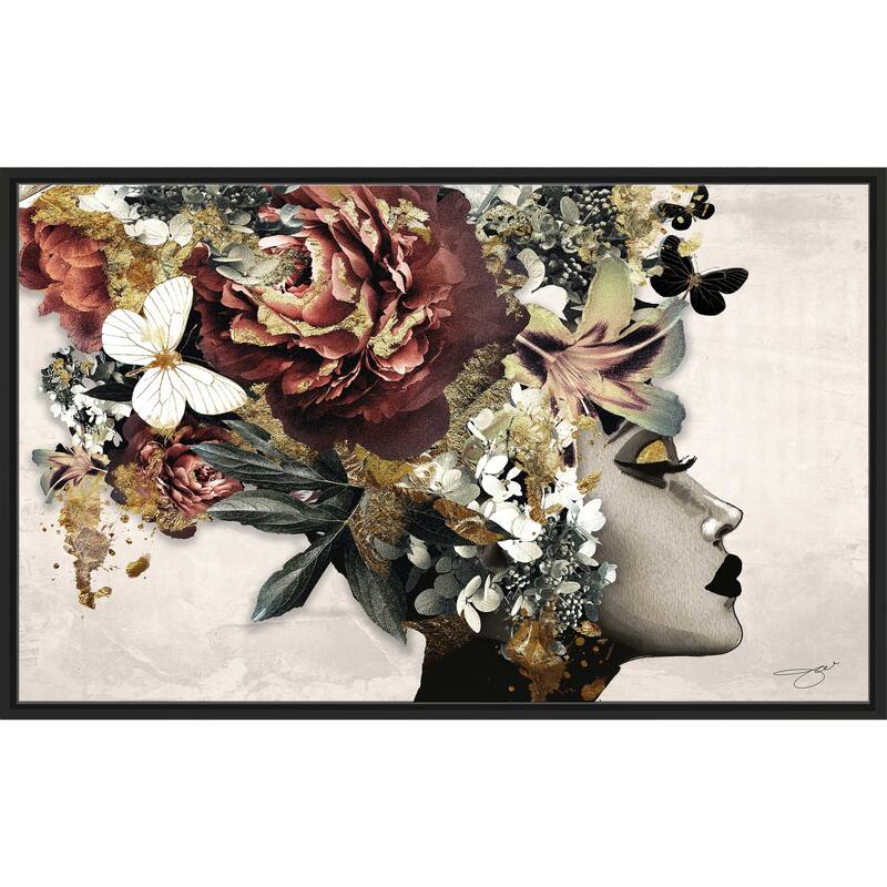 "Afrique Model 2" by Jodi Print on Floating Canvas