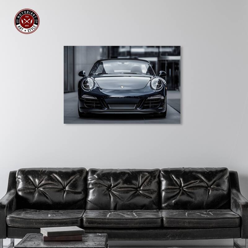 Notoriart Classy Car Gallery Wrapped Car 1 Piece Canvas Wall Art