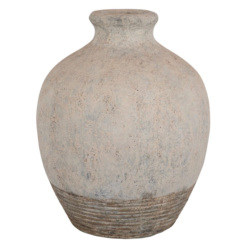 Uttermost 17117 Fernandina 20" Tall Concrete Vase