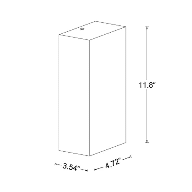 Beacon Lighting Times LED Wall Sconce in Alabaster