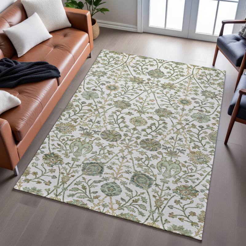 Premium Washable Super Soft Classic Traditional Mayfield Rug