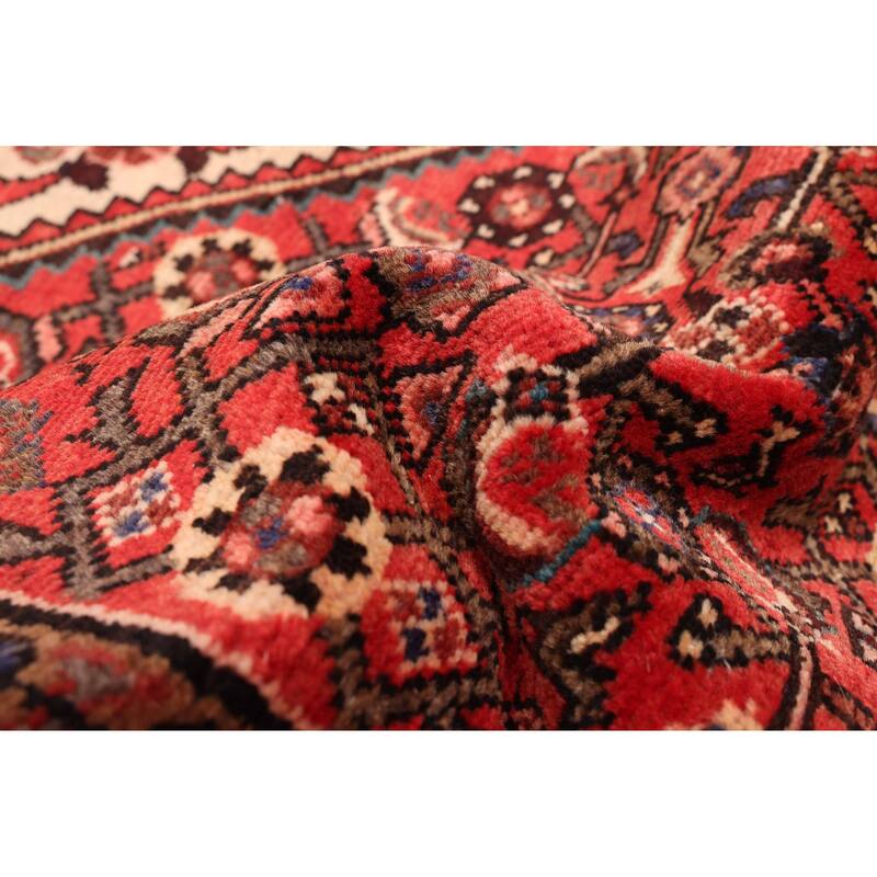 ECARPETGALLERY Hand-knotted Andelz Red Wool Rug - 5'4 x 11'4