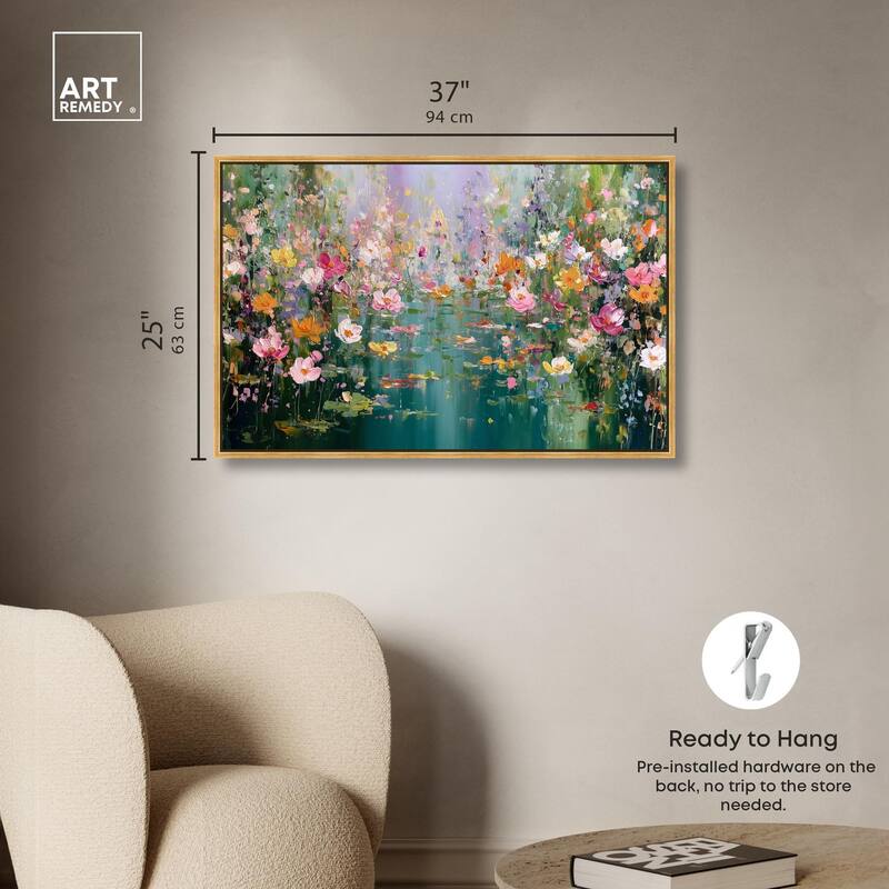Picturesque Colors Canvas by Art Remedy