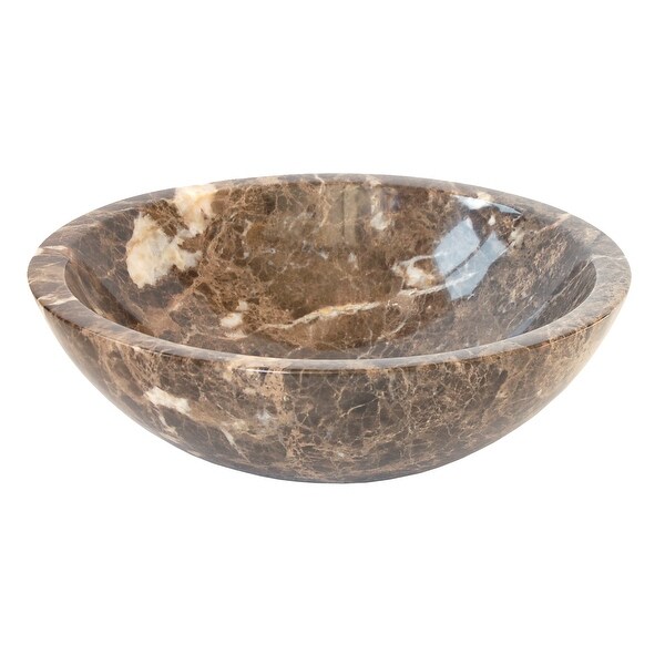 Eden Bath Dark Emperador Vessel Sink Bowl. Opens flyout.
