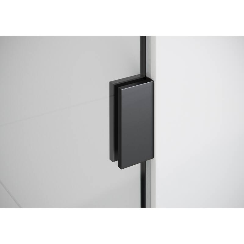 Ursa 36 in. x 78 in. Fully Frameless Glass Shower Panel - Single Fixed Panel with Gray Tint