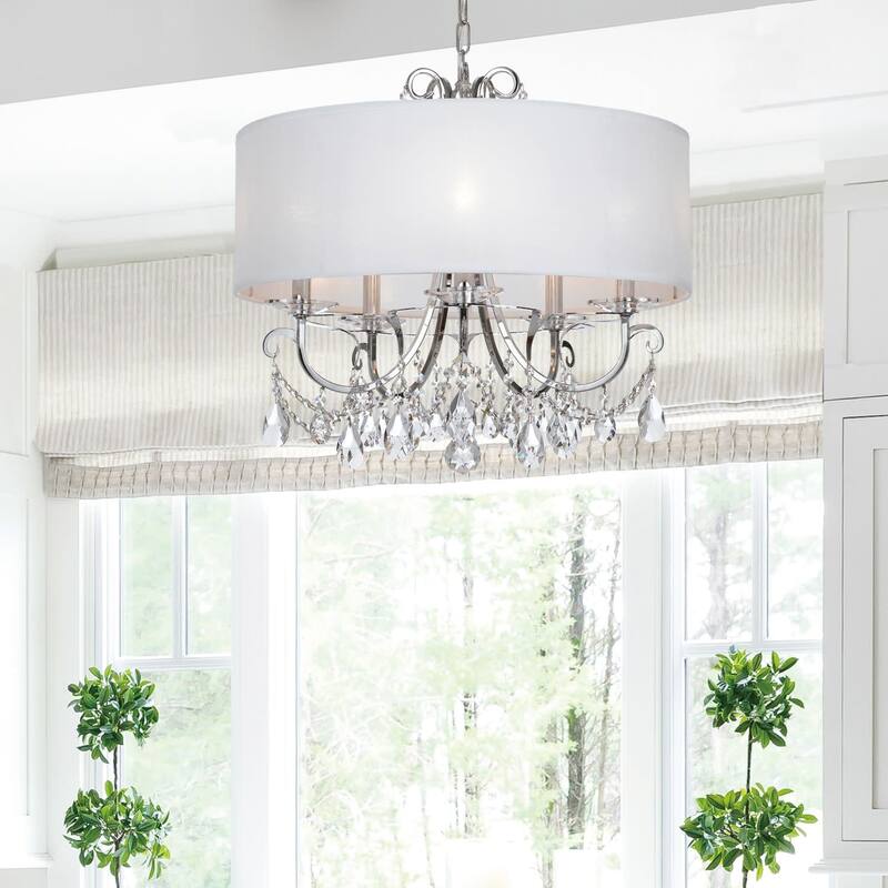 Crystorama Lighting Group Othello 5 Light 24" Wide Hand Cut Crystal
