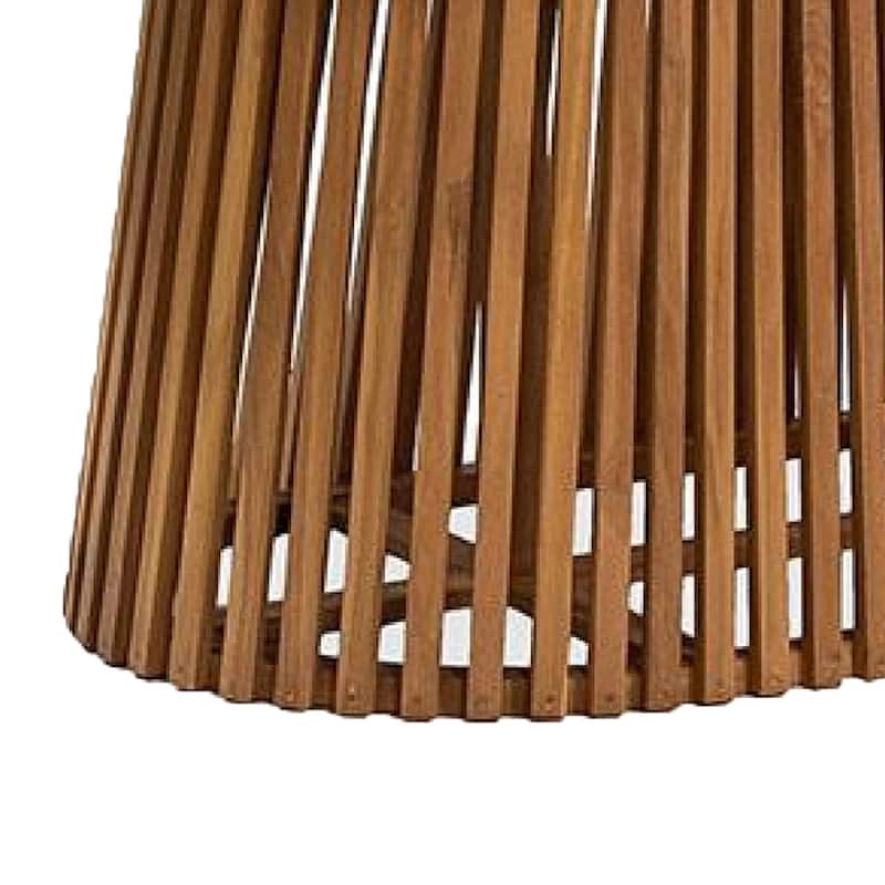 Lev Dining Table, 79 Inch Oval Top, Pedestal Base, Natural Brown Wood - Natural Brown