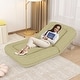 preview thumbnail 27 of 26, Folding Sofa Chair with 5 Adjustable Positions Plush Floor Lounge Chair for Gaming, Meditation, and Relaxation