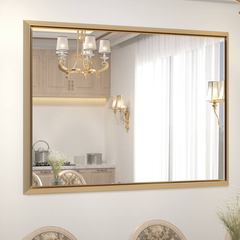Bathroom Mirrors Wall Mounted Rectangle Vanity Cosmetic Makeup Mirror