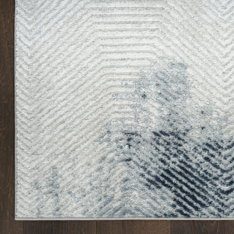 Nourison Home Dekor Indoor only Grey Persian Area Rug