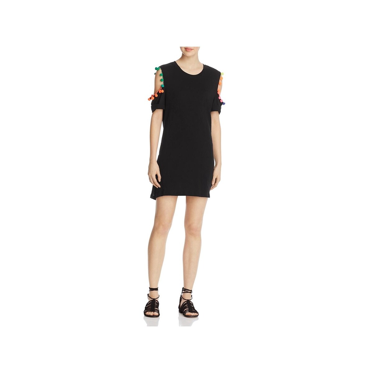 Shop On The Road Womens Casual Dress Knit Pom Pom Overstock