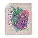 preview thumbnail 3 of 34, Nickelodeon Dora the Explorer Silk Touch Sherpa Throw Blanket 50x60 - Hola Backpack