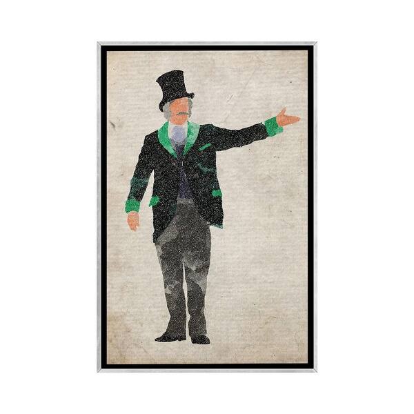 slide 2 of 12, iCanvas "The Wizard" by FisherCraft Framed Silver - 40x26