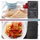 preview thumbnail 4 of 5, Total Chef 4-in-1 Grill Waffle Maker Sandwich Press Open Griddle