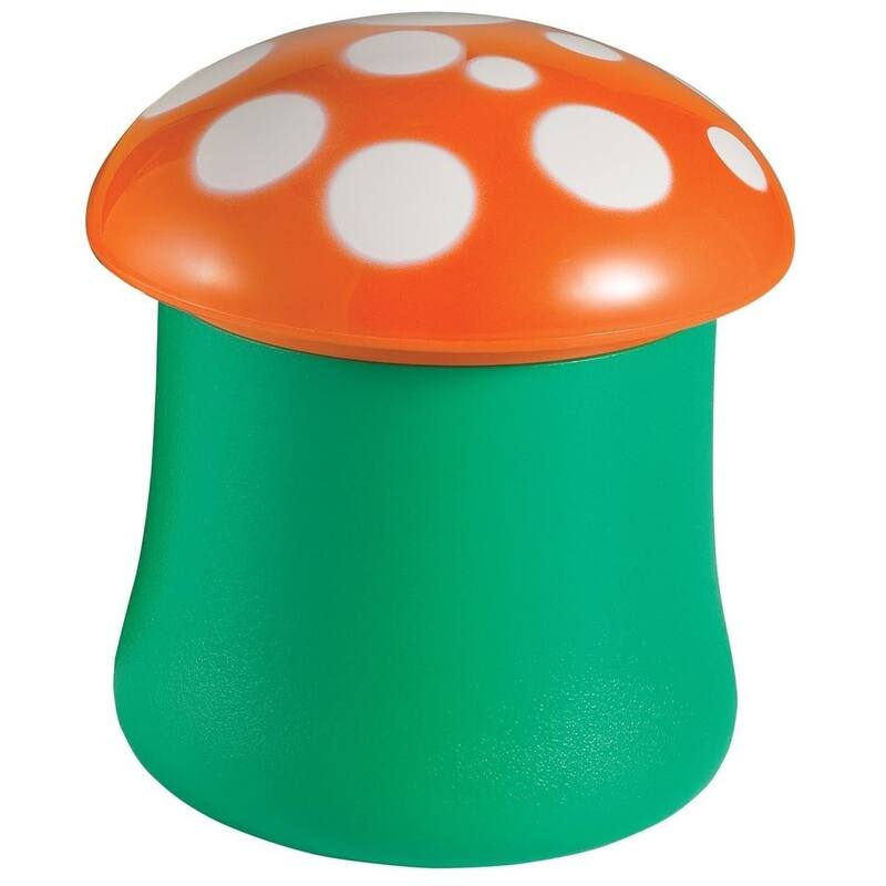 Hutzler Mushroom Saver Keeper Storage Container - Keeps Fresh Longer - Red