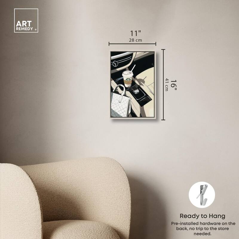 On the Way Canvas by Art Remedy
