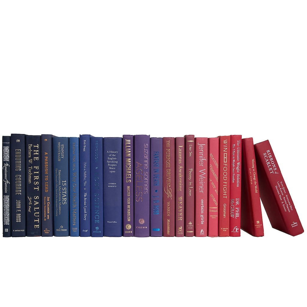 Books Purple Decorative Accessories: Berry Ombre Color By The Foot