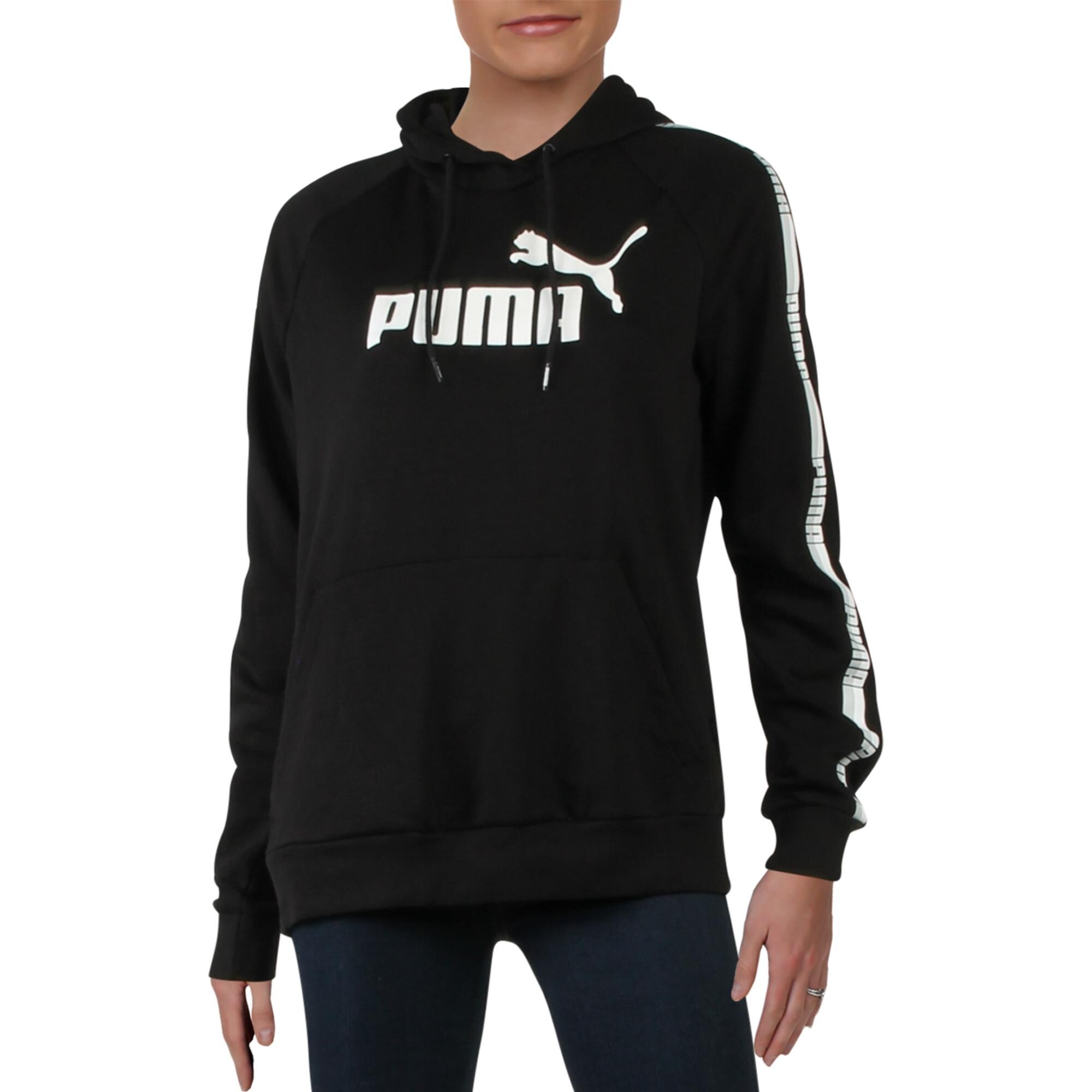 puma tape hoodie ladies