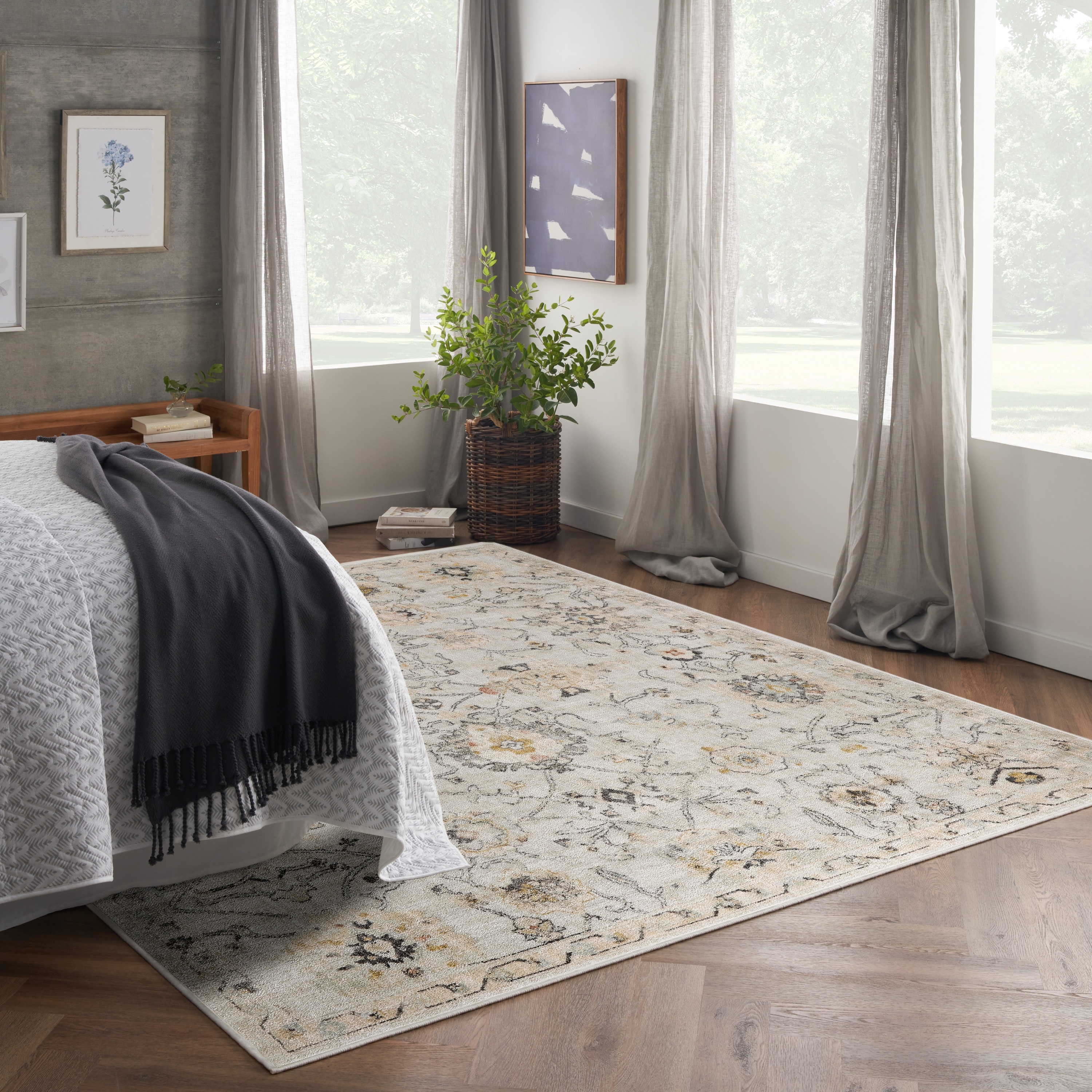 Nourison Oushak Home Indoor Persian Area Rug