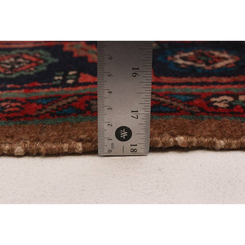 ECARPETGALLERY Hand-knotted Andelz Brown Wool Rug - 4'11 x 9'5