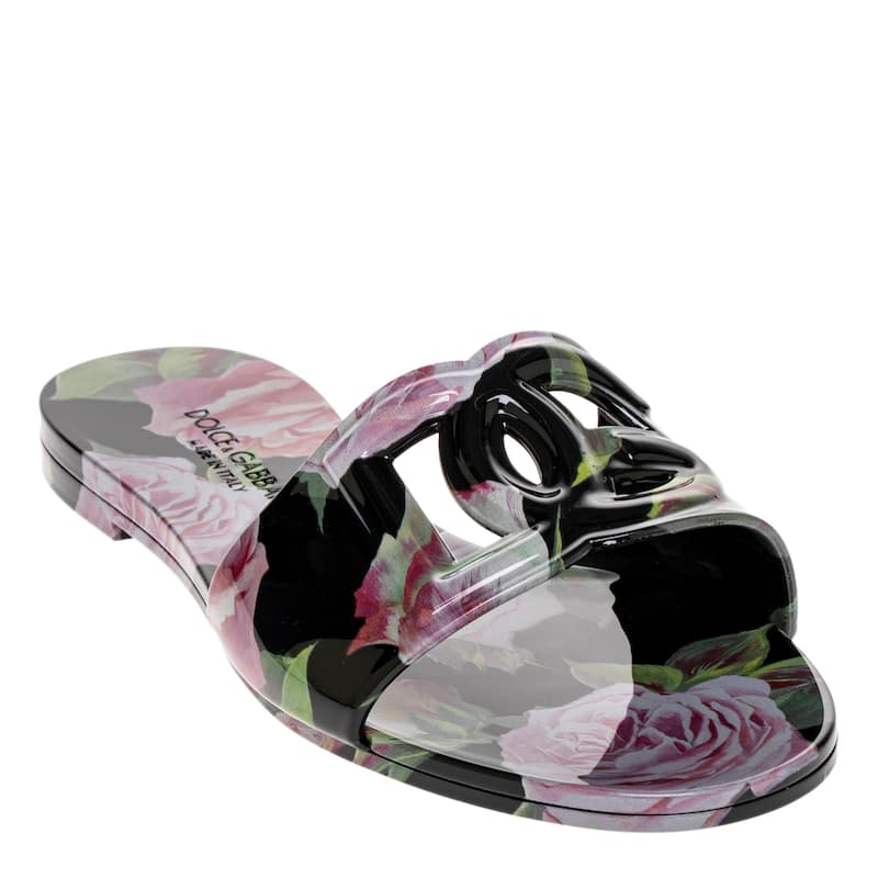 Dolce & Gabbana Rubber Beachwear Sliders - 38 EU