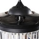 preview thumbnail 9 of 9, 42" Modern Retractable 3-Blade Crystal LED Ceiling Fan with Remote