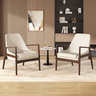 Modern Accent Chair Armchair Set of 2