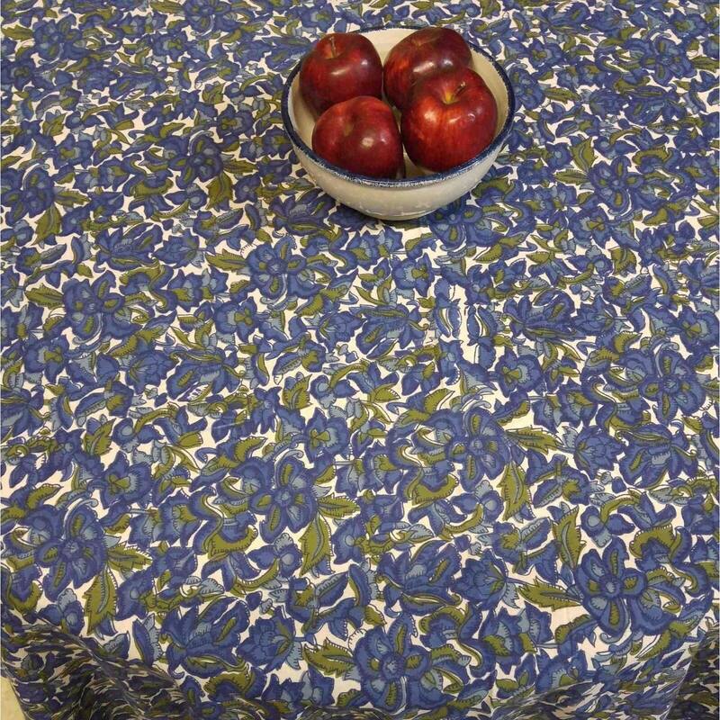 Cotton Floral Blyss Tablecloth Rectangle