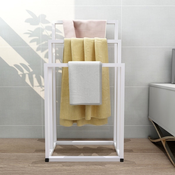 Free standing 2025 hand towel rail