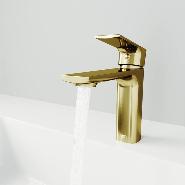 VIGO Davidson Single Hole Bathroom Faucet
