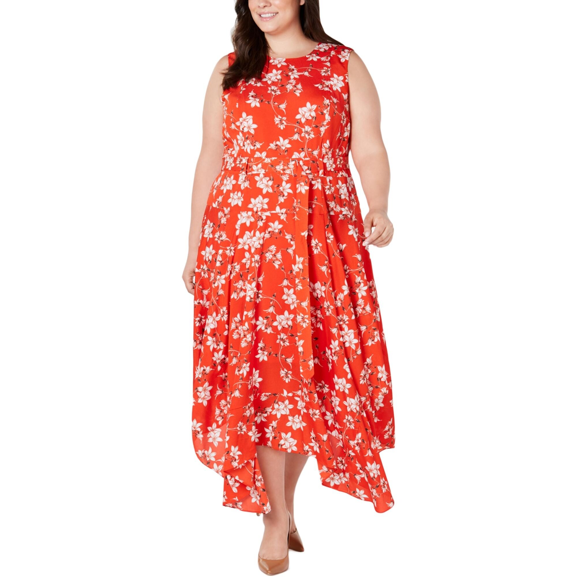 maxi handkerchief dress