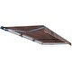 preview thumbnail 4 of 8, ALEKO Motorized LED 20 x 10 ft Half Cassette Retractable Awning Brown