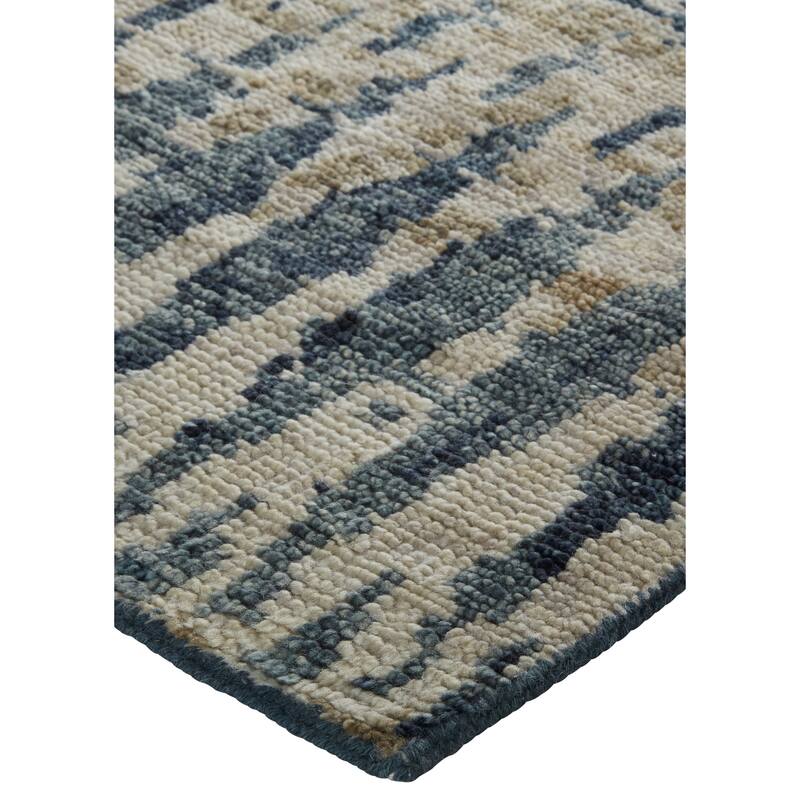 Grand Bazaar Scottsdale Hand Knotted Abstract Transitional Area Rug