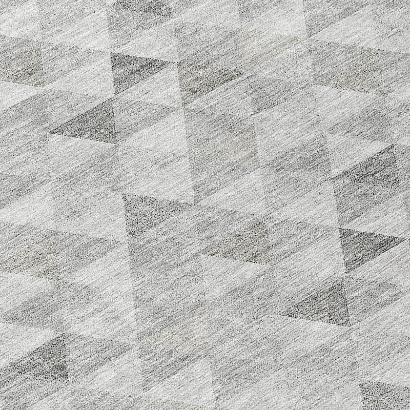 Machine Washable Indoor/ Outdoor Chantille Contemporary Mosaic Rug