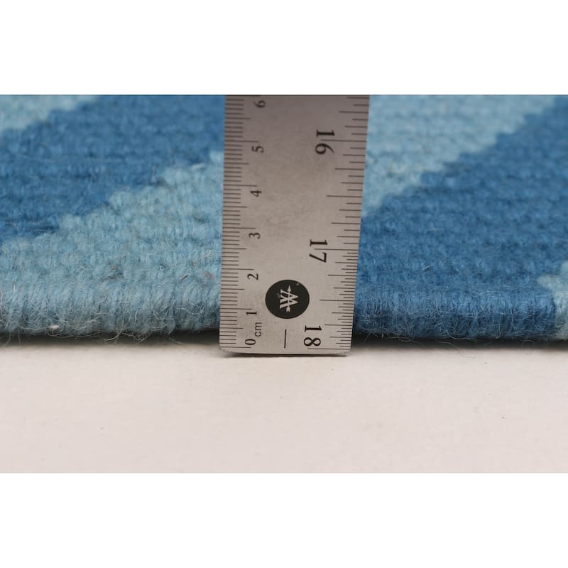 Ankara Blue Kilim 5'0" x 7'11" - 5'0 x 7'11