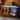 55" Coffee Wine Bar Cabinet Liquor Storage Display with LED Lights - 55 inches