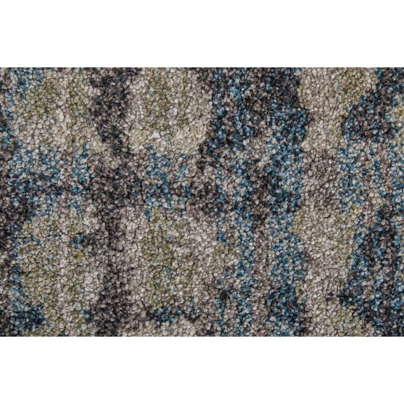 Peavy R39QB Abstract Modern Area Rug