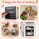 preview thumbnail 16 of 17, Wooden Play Set Kitchen MDF Stainless Steel Lighted Microwave Ice Maker Ample Storage for Kids 3 Years Old and Up
