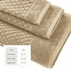 preview thumbnail 169 of 193, Linery & Co. Cotton Diamond Waffle Texture Bath Towels.