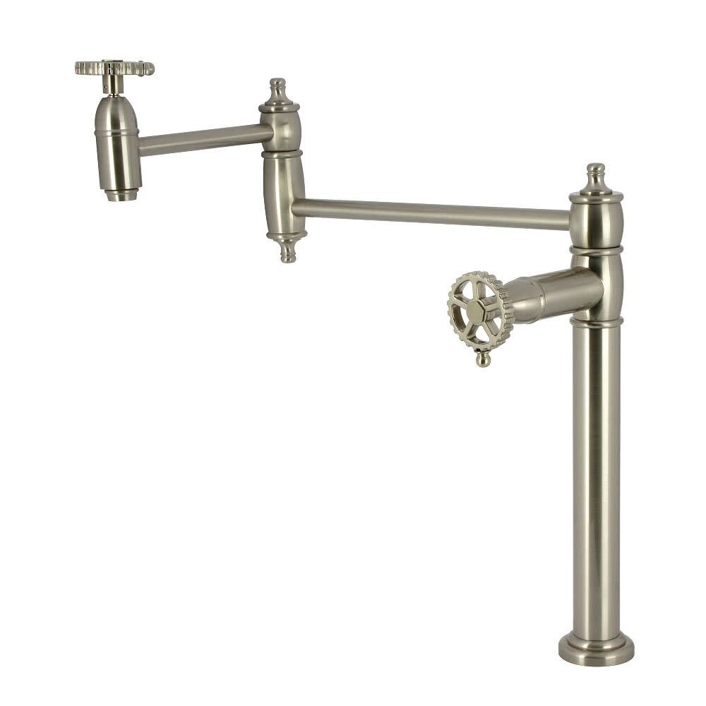 Kingston Brass KS370.CG Fuller 3 GPM Single Hole Pot Filler