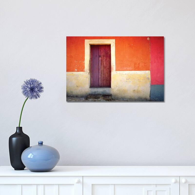 iCanvas "Mexico, Xico. House entrance. " by Jaynes Gallery Canvas Print - 12x18x1.5