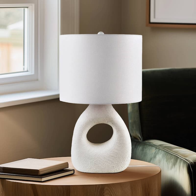 Ceramic Table Lamp Modern Bedside Lighting for Living Room Bedroom