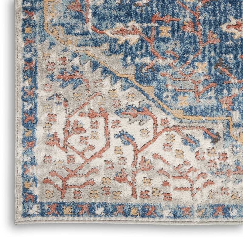 Nourison Concerto Vintage Persian Center Medallion Area Rug