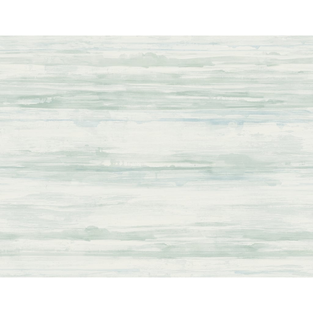 A-Street Prints Sandhurst Seafoam Abstract Stripe Wallpaper