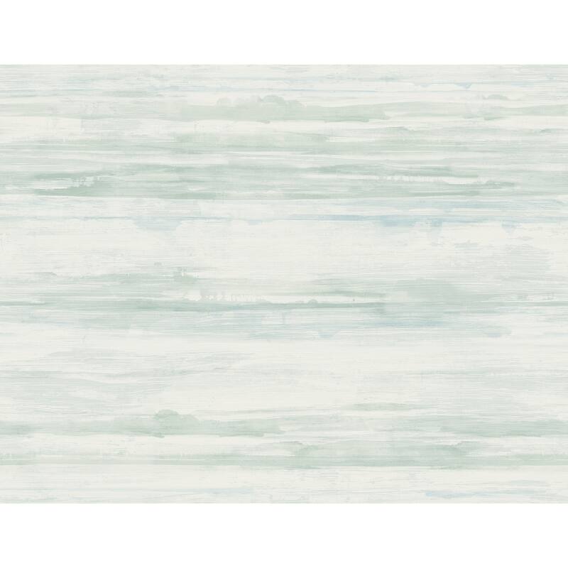 A-Street Prints Sandhurst Seafoam Abstract Stripe Wallpaper