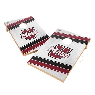 Massachusetts Minutemen Regulation 2x4 Cornhole Set