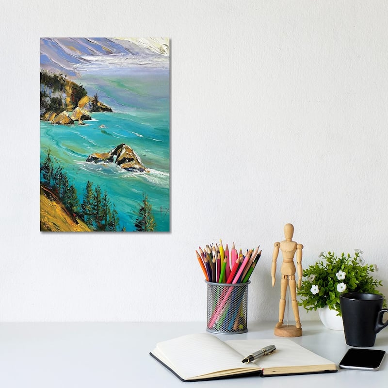 iCanvas "Charm On The Coast" by Lisa Elley Canvas Print - 12x8x0.75