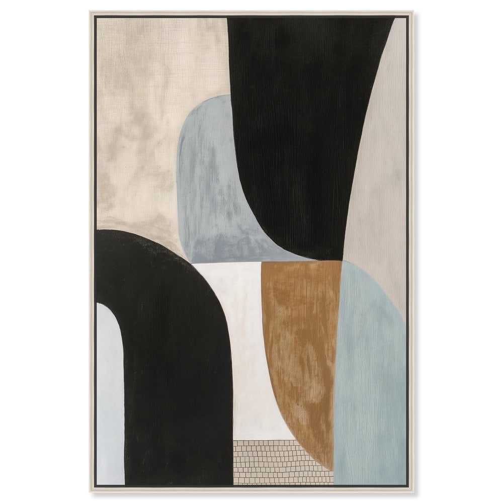 Interlocking Segments I Canvas by Art Remedy