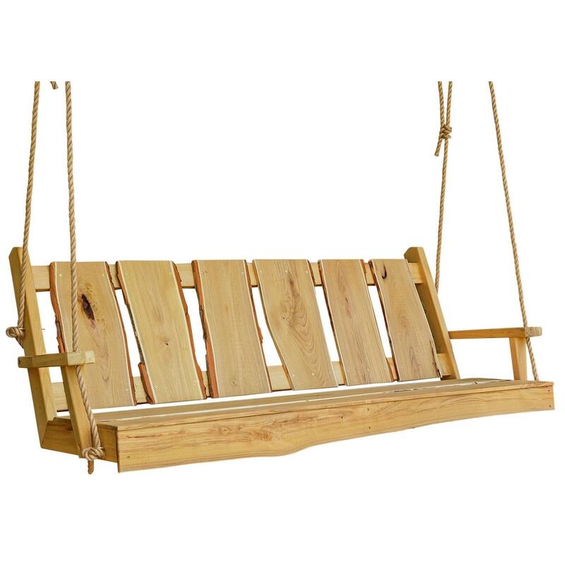 Live Edge Locust Wood Timberland Swing