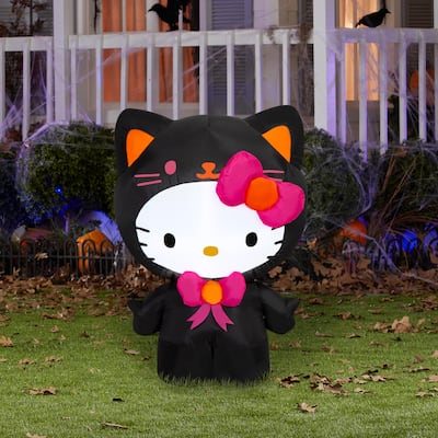 Airblown-Hello Kitty as Black Cat-Sanrio